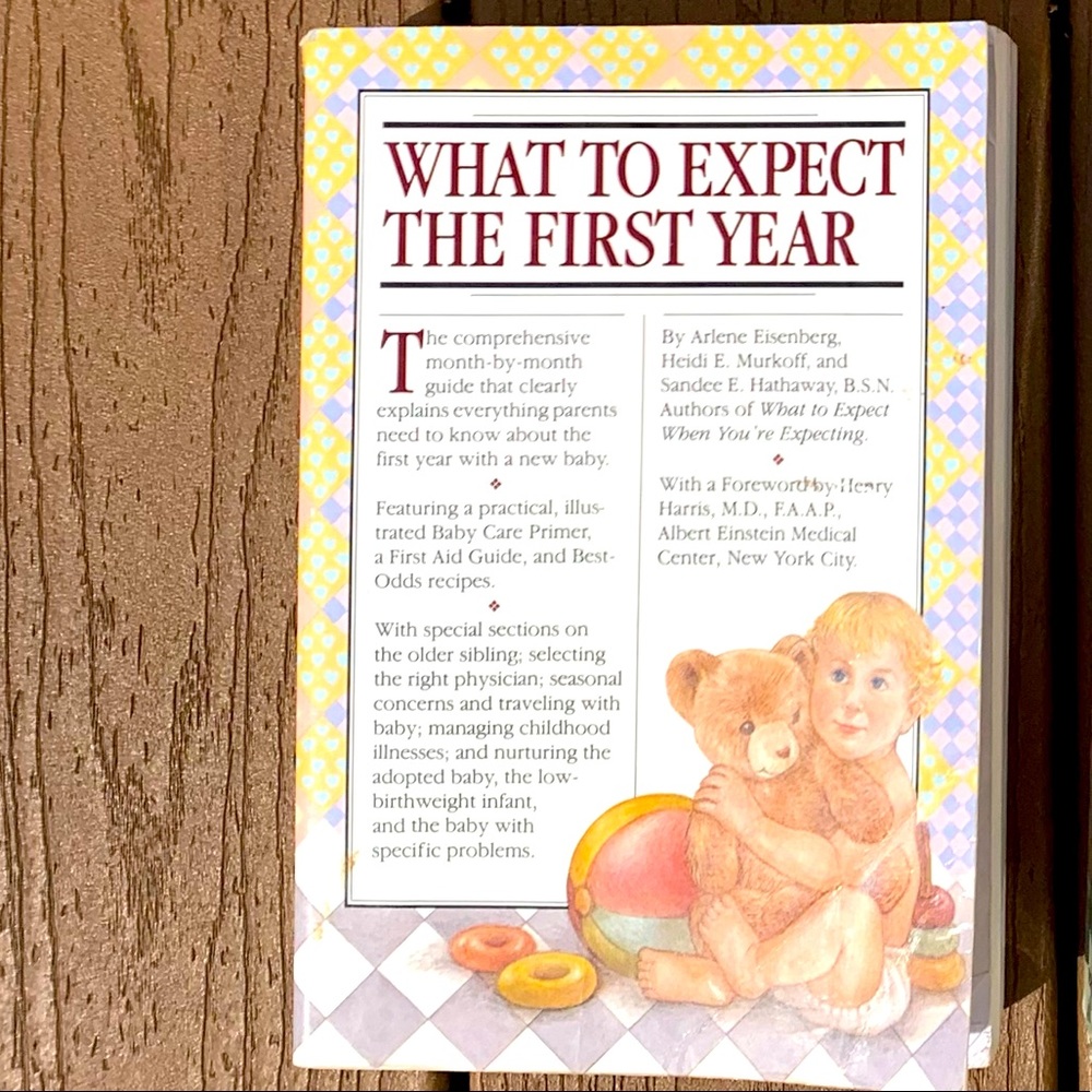5 for $25 “WHAT TO EXPECT THE FIRST YEAR EISENBERG, MURKOFF & HATHAWAY PAPERBACK